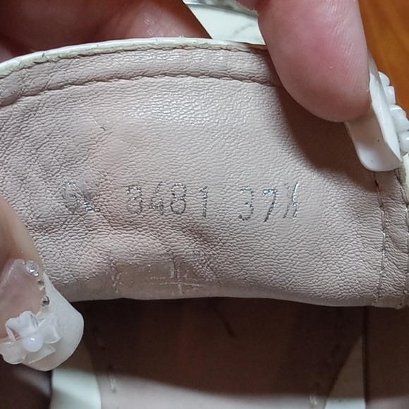 Miu Miu women's patent leather studded toe sneaker size 37.5 - Picture 12 of 12